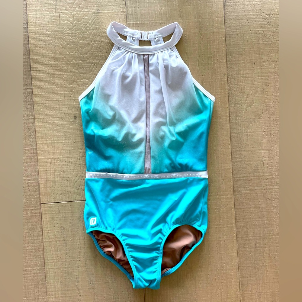 Sylvia P gymnastics leotard. Size Child 12.